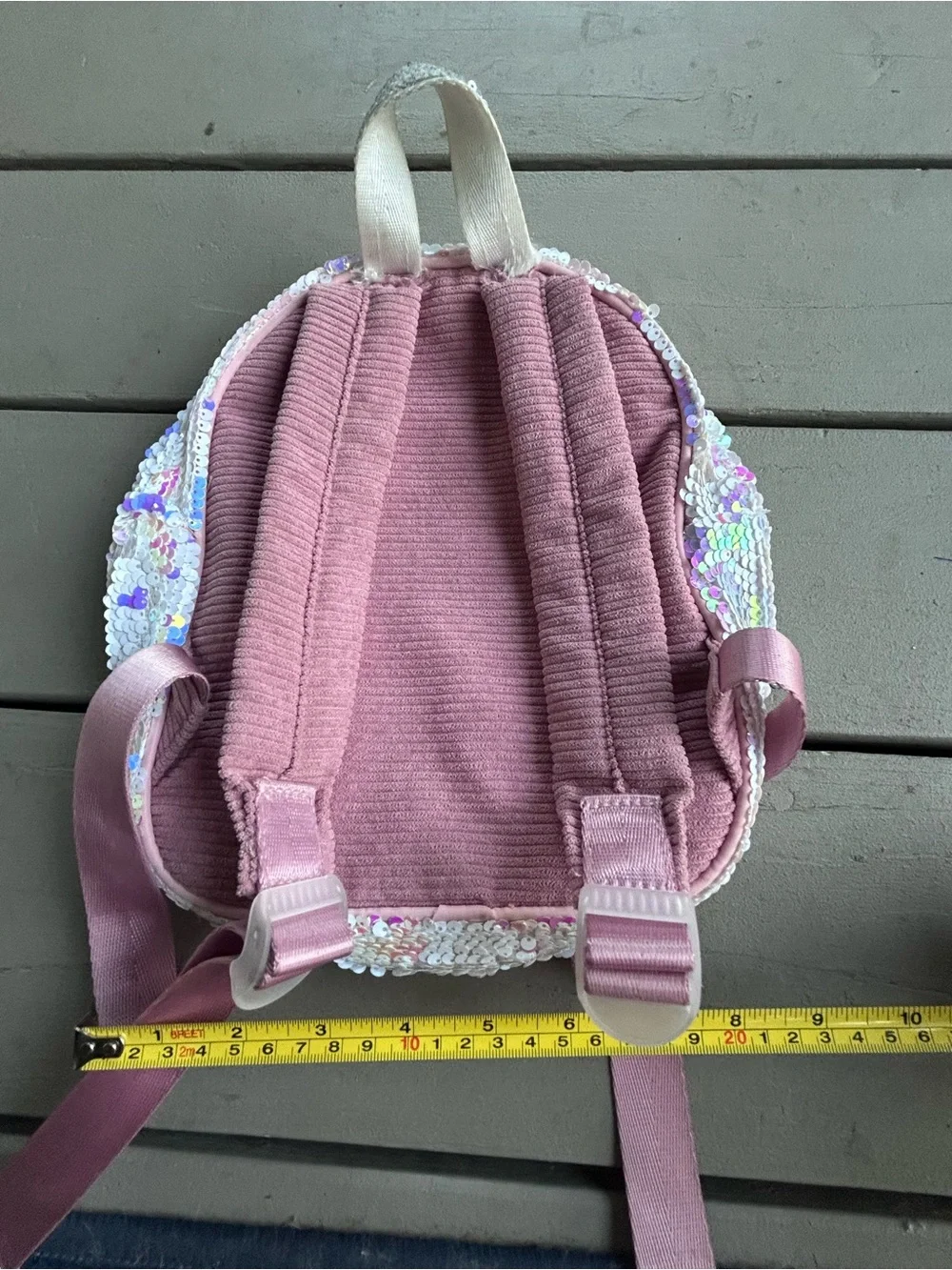 Kids Sequin Fairy Ethereal Iridescent Star Mini Backpack - Pink Purple